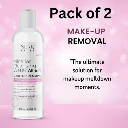 All-in-1 Makeup Removal 100ml (Pack of 2)