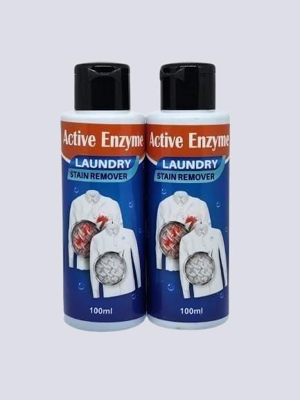 Active Enzyme Laundry Stain Remover (100ml Each) (2)